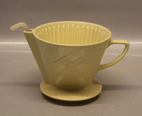 Melitta Retro Kaffefilterholder 402 Gul 12 x 17 cm