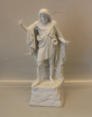 Antique White B&G Parian: John The Baptist  from The Sermon of John The Baptist 
by Bertel Thorvaldsen