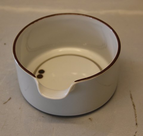 Brown Domino porcelain 14913 Small gravy pitcher 5.5 x 12.5 cm Royal Copenhagen