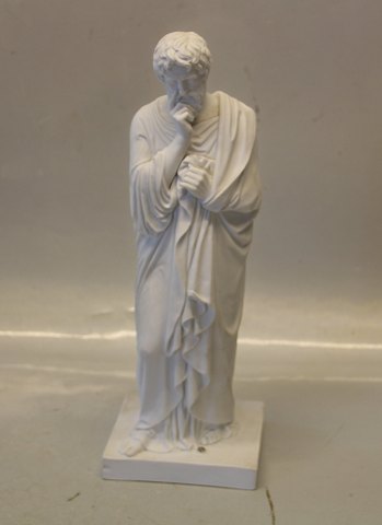 Antique figurine  24 Royal Copenhagen The Apostle Thomas without the carpenter’s 
square 32.5 cm
