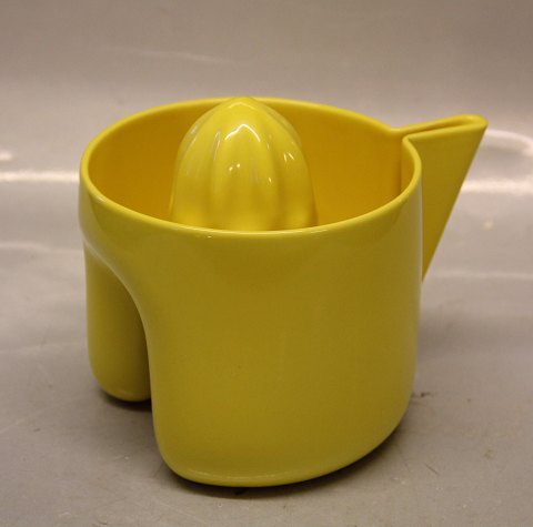 Royal Copenhagen Faience 848 Yellow lemon squeezer 15 x 17 cm Design Ole Jensen