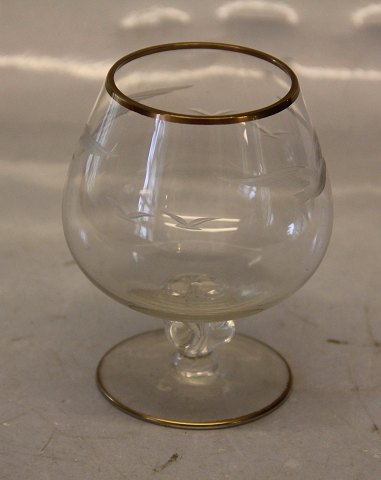 Mågeglas  Lyngby Cognac 10 cm, stor