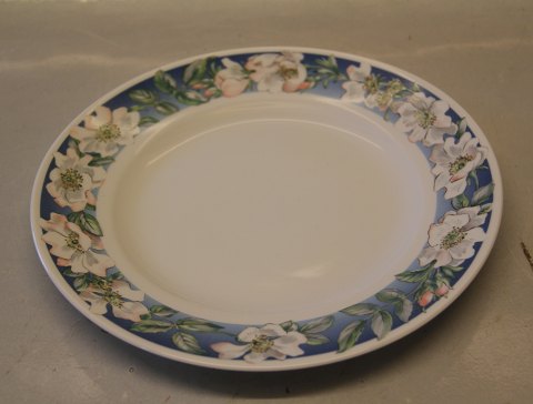 621 Frokosttallerken 22 cm Hvid Vild Rose Royal Copenhagen