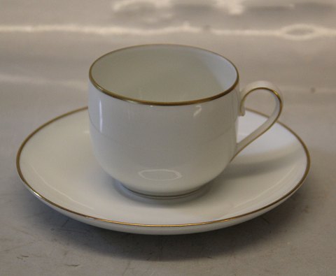 103 Chokoladekop 2.5 dl og underkop ca 16 cm  (475) B&G porcelæn  Årestrup - 
Aarestrup
