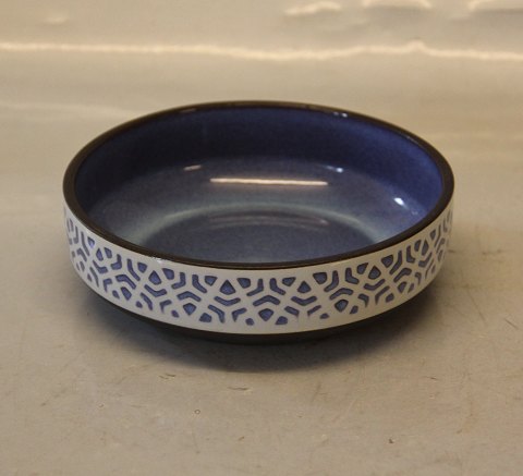 Aluminia 3124 RC Faience Thule Bowl ca 4.5 x 14.5 cm Anni Jespersen 1962
