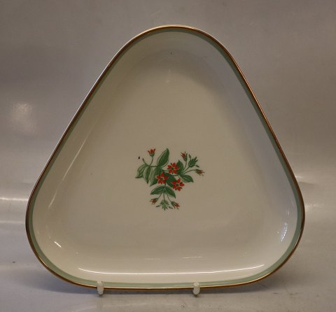 1010-9721 Triangular dish  23 x 24 cm 
 Fensmark # 1010 Royal Copenhagen 
