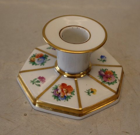 3334-444 Lysestage  5.5 x 10.5 cm  Royal Copenhagen Henriette porcelæn