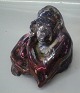 Knud Kyhn Monkey 13 x 12 cm Lustra Glaze