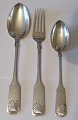 Muslinge Flatware service in Danish Silver Salt spoon ca 8 cm