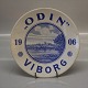 Aluminia Copenhagen Faience
 1906 Odin Brewery Viborg 19 cm