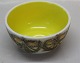 Aluminia Copenhagen Faience
RC Faience 658-3474 Small bowl 4 x 8.5 cm yellow inside Baca Ellen Malmer