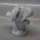 Meissen Hvid fugl 8 cm