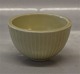 Royal Copenhagen Aluminia Faience 2629 Marselis Yellow bowl 6 x 10 cm Nils 
Thorsson  1953