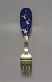 Anton Michelsen Christmas Fork 1953 Herald Angels Ebbe and Karen Clemmenson, 
signed EK