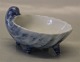 B&G Empire or Blue Traditional tableware Salt cellars on four feets ca 5 x 10 cm
