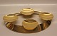 Georg Jensen Candlestick for four candles Gilt 
advent wreath