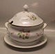 B&G Princess Margrethe apple flower porcelain Large Tureen on a stand