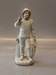 B&G Porcelain B&G Antique Sailor with fish  18.5 cm