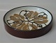 Aluminia Copenhagen Baca Faience RC Faience 627-3587 Brown Round Bowl 20 cm Baca 
Ellen Malmer	
