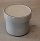 LÅG til 3053 Round box / Vase 6 cm  6.5 x 7.5 cm Royal Copenhagen Aluminia 
fajance Blåkant