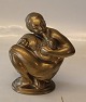 Leda og Svanen Kai Nielsen Bronze N0 26 16 x 14 cm