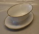 Palace 8631-1535 Gravy boat 9 x 22 cm gold & grey lines Angular Royal Copenhagen Tableware (Palads)