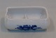 Danish Porcelain Blue Flower braided Tableware 8150-10 Slat cellar 10 x 7,5 cm
