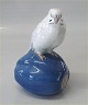 Royal Copenhagen 4682 RC Budgie on gourd JG 14 cm 
