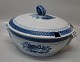 Aluminia Faience Tranquebar 0920-11 Large tureen with  lid 25 x 40 cm
