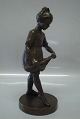 I can dance! 1910 Good Toe Bad Toe Bronze sculpture 26 cm