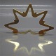 Georg Jensen Denmark Gilt Star napkinholder 6 x 7 cm